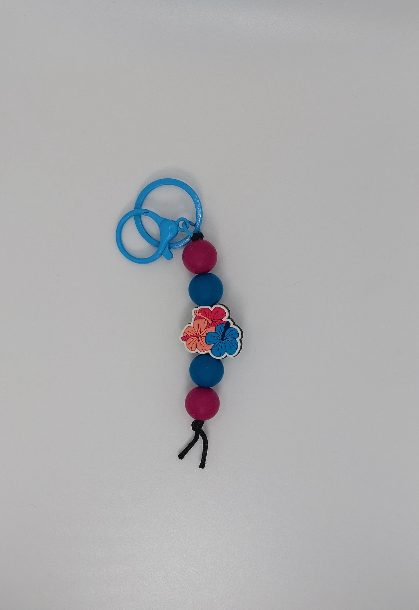 Hibiscus Keychain