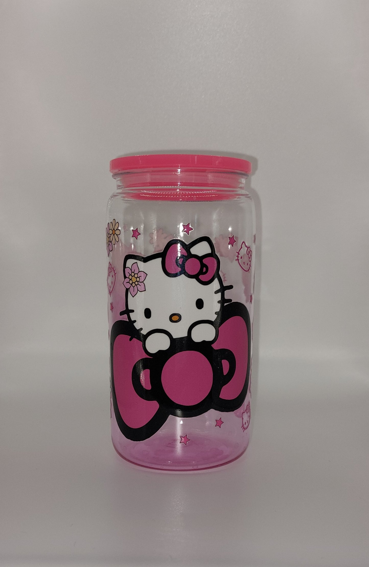 16oz Hello Kitty & Bow Plastic Character Cups